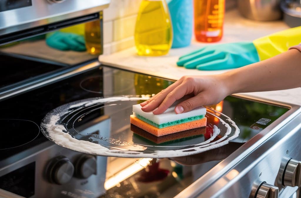 How to Remove Burnt-On Food from Ovens, Cooktops, and Pans